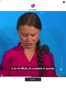 Immagine da un filmato
