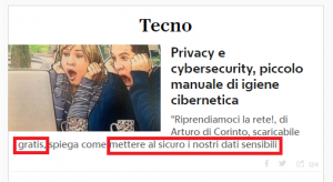 dal sito web