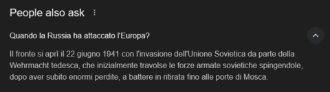 cose che chiedono le persone