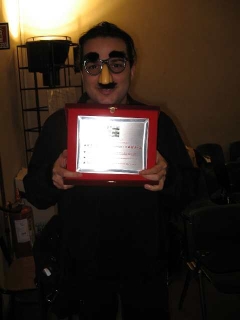 premiato e contento